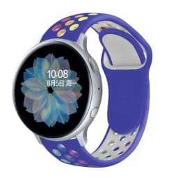 20/22mm band for Samsung Galaxy watch 4 6 classic/5/46mm/42mm/Active 2/3 Gear S3 Silicone bracelet Huawei watch GT/2/3/Pro strap
