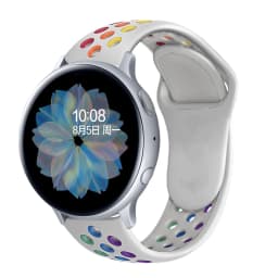 20/22mm band for Samsung Galaxy watch 4 6 classic/5/46mm/42mm/Active 2/3 Gear S3 Silicone bracelet Huawei watch GT/2/3/Pro strap