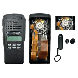 Walkie Talkie Limited-keypad Replacement Housing Case Kit With Speaker & LCD MIC For Radio GP338 HT1250