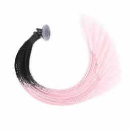60cm Motorcycle Helmet Dreadlocks Helmet Dirty Braid Motorcycle Ponytail Helmet Hair For Bike Motorcycle Helmet Decoration