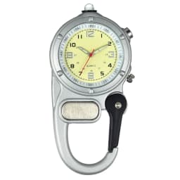 Lancardo Digital Carabiner Clip Sport Hook Clock Hospital Gift Electronic Luminous Multi-function FOB Nurse Watch Outdoor Sport