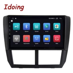 Idoing 9"Android Radio Head Unit For Subaru Forester WRX 2008-2014 Car Multimedia Video Player Navigation GPS Plug And Play DSP