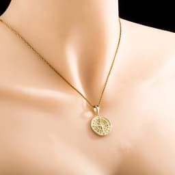 JINAO HIP HOP 925 Silver High Compass Quality Pendant&Necklace With 4mm Tennis Chain Men and Women Jewelry For Gift