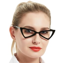 OCCI CHIAR Cat Eye Reading Glasses Women Lightweight Cute Readers Hyperopia Eyeglasses Frames Fashion Magnifying Eyewear 1 1.5 2