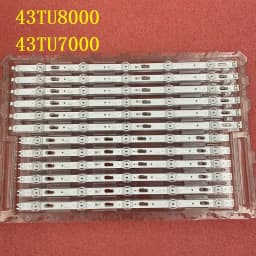 LED Strip For Samsung UE43TU7090U UE43AU7105k UE43TU7000 UE43TU8000 UA43TU7000 UA43TU8000 UE43AU7190U UN43TU7000 UN43TU8000