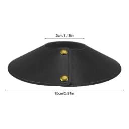 HOT Outdoor Tent Lamp Leather Lampshade Camping Barbecue Leather Lampshade Korean Picnic Decoration Lampshade Tent Lampshade