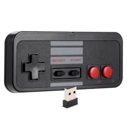 2.4 GHz Wireless Controller for NES Games Retro USB PC Classic Joystick for Windows PC MAC Linux Genesis Raspberry Pi Retropie