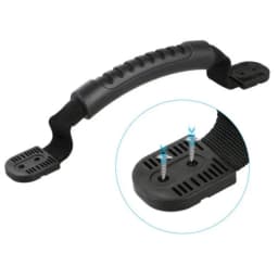 2pcs/set Rubber Kayak Carry Handle Sturdy Plastic Boat Handle DIY Yacht Canoe Accessories for Kayaking Canoe Boat