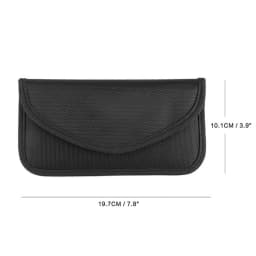 Car Fob Signal Blocker Faraday Bag Signal Blocking Bag Signal Blocking Bag Shielding Pouch Wallet Case For I D Card/Car Key