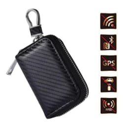 Car Fob Signal Blocker Faraday Bag Signal Blocking Bag Signal Blocking Bag Shielding Pouch Wallet Case For I D Card/Car Key