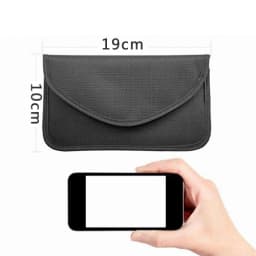 Car Fob Signal Blocker Faraday Bag Signal Blocking Bag Signal Blocking Bag Shielding Pouch Wallet Case For I D Card/Car Key