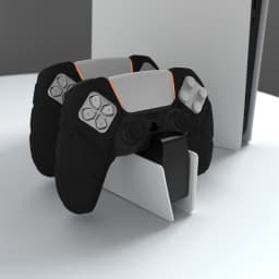 PlayVital Protective Cover for ps5 Controller, Soft Silicone Case Grips Rubber Skins W/Thumbstick Caps