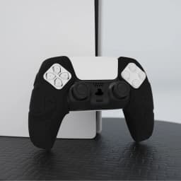 PlayVital Protective Cover for ps5 Controller, Soft Silicone Case Grips Rubber Skins W/Thumbstick Caps
