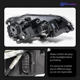 AKD Car Styling for Jetta mk6 Headlights 2011-2019 RS5 Design LED Headlight Projector Lens Dynamic Signal DRL Auto Accessories
