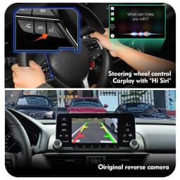 ISUDAR Send from USA Apple Wireless Carplay For HONDA/ACCORD 10th Generation 2018- Android Auto Car Multimedia Play AI Box Video