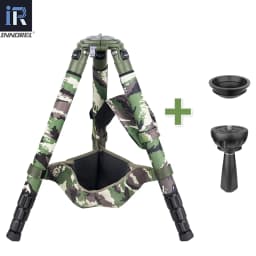 LT364CG Camouflage Carbon Fiber Tripod for Canon Nikon DSLR Camera Professional Birdwatching Heavy Duty Camera Stand 35kg load