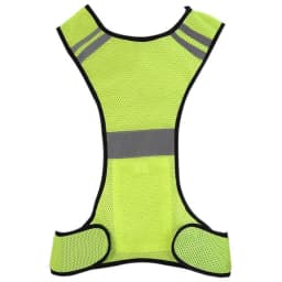 High Visibility Reflective Vest Security Running Vest Cycle Equipment Night Work Tops Chaleco Reflectante Veiligheids Hesje Led