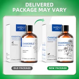 100ML Chamomile Essential Oils,100% Pure Floral Oil for Diffuser, Humidifier, Massage, Valentine's Day, Mother's &Father' Gifts