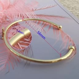 Duoying Fashion Initials Bangle Alphabet A to Z Personalized Custom Name 7MM Capital Letter Bracelet Custom Love Cuff Bangle
