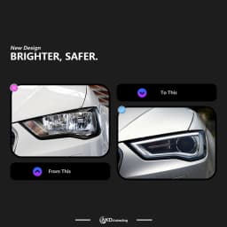 Auto Parts Headlights For Audi A3 8V 2013-2016 S3 RS3 latest Styling LED Daytime Lights Dual Projector Car Accesorios Modified
