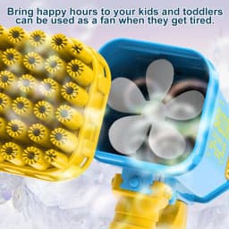 36 Holes Bubble Blower For Toddlers Electric Bubble Guns Machine For Kids Electric BubbleRocket For Party Favors Summer