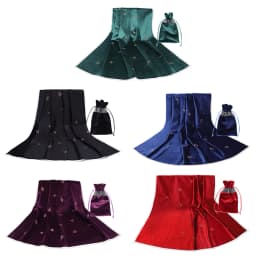 High Quality Tarot Cards Tablecloth Set Washable Durable Embroidery Table Cloth With Storage Bag
