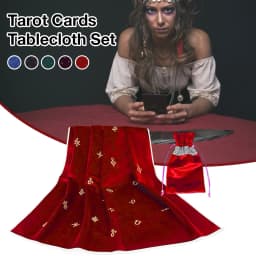 High Quality Tarot Cards Tablecloth Set Washable Durable Embroidery Table Cloth With Storage Bag