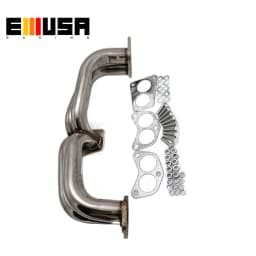 Emusa Equal Length Racing Header Exhaust Pipe Fit for 2015 2016 2017 2018 2019 2020 2021 Subaru WRX 2.0T FA20