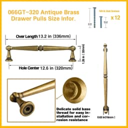Traditional Vintage Antique Yellow Bronze Cabinet Handles Kitchen Cupboard Pulls Drawer Knobs Kitchen door handles and knobs