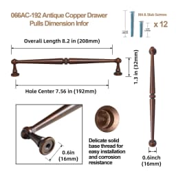 Traditional Vintage Antique Yellow Bronze Cabinet Handles Kitchen Cupboard Pulls Drawer Knobs Kitchen door handles and knobs