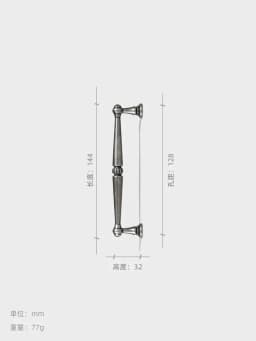 Traditional Vintage Antique Yellow Bronze Cabinet Handles Kitchen Cupboard Pulls Drawer Knobs Kitchen door handles and knobs
