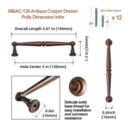 Traditional Vintage Antique Yellow Bronze Cabinet Handles Kitchen Cupboard Pulls Drawer Knobs Kitchen door handles and knobs