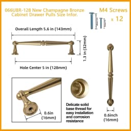 Traditional Vintage Antique Yellow Bronze Cabinet Handles Kitchen Cupboard Pulls Drawer Knobs Kitchen door handles and knobs