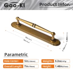 Traditional Vintage Antique Yellow Bronze Cabinet Handles Kitchen Cupboard Pulls Drawer Knobs Kitchen door handles and knobs