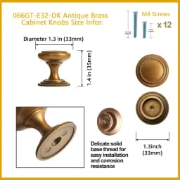 Traditional Vintage Antique Yellow Bronze Cabinet Handles Kitchen Cupboard Pulls Drawer Knobs Kitchen door handles and knobs