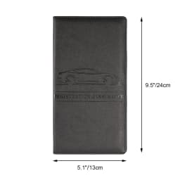 Car Auto Driver License Cover PU Leather Credit Cards Car Registration Insurance Car Driving Documents Holder Protective Case