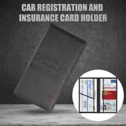 Car Auto Driver License Cover PU Leather Credit Cards Car Registration Insurance Car Driving Documents Holder Protective Case