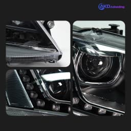 AKD Head Lamp for VW Jetta Sagitar MK6 LED Headlight 2011-2018 Headlights MK6 DRL Turn Signal High Beam Angel Eye Projector
