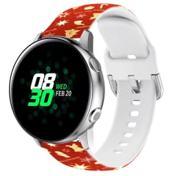 Christmas strap For Samsung Galaxy Watch 4/5 pro/classic/Active 2/44mm 20mm/22mm Bracelet huawei/Amazfit GTR-GTS-4-2e-3-Pro Band