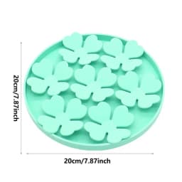Dog Lick Pad Peanut Butter Slow Feeder Bowl Puzzle Feeder With Suction Cup Raised Flower Design For Water Yogurt Wet Or Dry Food