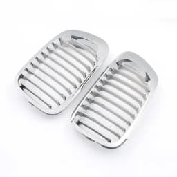 Chrome Front Kidney Grill For 1999-2002 BMW E46 3 Series 325Ci 330Ci Convertible