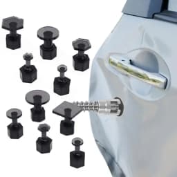 Universal Car Dent Puller Metal Dent Repair Tool 10pcs Car Dent Repair Tool Kit Powerful Auto Dent Remover Large Small Dents