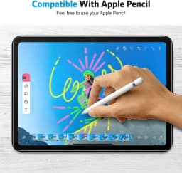 Screen Protector for iPad iPad 10th iPad Pro 2022 iPad 9.7 Air 5 2 3 4 10.9 10.5 2021 Pro 11 12.9 Mini 6 5, Tempered Glass Film