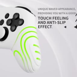 PlayVital Samurai Edition Ergonomic Silicone Skin Protective Case W/2 Thumb Grips for Nintendo Switch Pro Controller