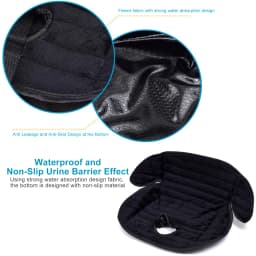 Stroller Pad Waterproof Baby Car Seat Protector Washable Piddle Pad Under Carseats For Baby Stroller Car Seat Baby Carseat Seat