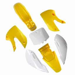 Racing Motorcy Plastic Fender Body Kits Decal Stickers Pit Bike For KAWASAKI KLX110 DRZ 110 KX65