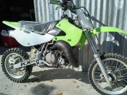 Racing Motorcy Plastic Fender Body Kits Decal Stickers Pit Bike For KAWASAKI KLX110 DRZ 110 KX65
