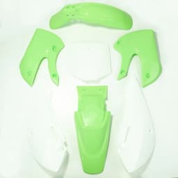Racing Motorcy Plastic Fender Body Kits Decal Stickers Pit Bike For KAWASAKI KLX110 DRZ 110 KX65