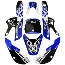 Racing Motorcy Plastic Fender Body Kits Decal Stickers Pit Bike For KAWASAKI KLX110 DRZ 110 KX65