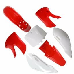 Racing Motorcy Plastic Fender Body Kits Decal Stickers Pit Bike For KAWASAKI KLX110 DRZ 110 KX65